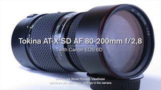 Tokina ATX SD AF 80200mm f28 [upl. by Monroy]