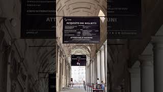 Uffizi Galleries Entrance travel italy florence italytourism art travelplan ticket wait [upl. by Rokach]