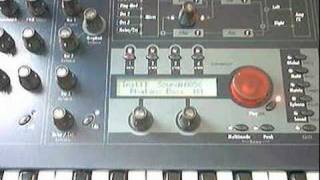 Waldorf Q synthesizer sound demo [upl. by Eisnil]