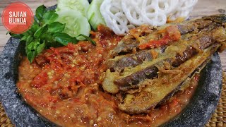 Terong Crispy Sambal Kemiri Makan Enak ga Perlu Mahal [upl. by Nnaylime]