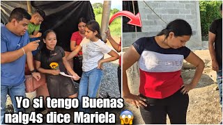 Mariela enfrente de Gricelda le para las nachas a el locutor carne fresca le dice Mariela que vrgeo😱 [upl. by Kearney127]