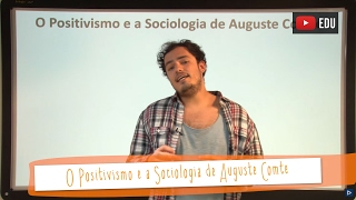 Videoaulas Poliedro  O Positivismo e a Sociologia de Auguste Comte [upl. by Ellerahc]