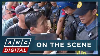 WATCH Tensions rise in KOJC compound as search for Quiboloy enters 12th day  ANC [upl. by Attenej]