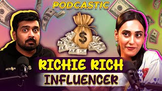 Richie Rich Influencer ft Areeba Tirmizi  Podcastic 30  Umar Saleem [upl. by Atreb]