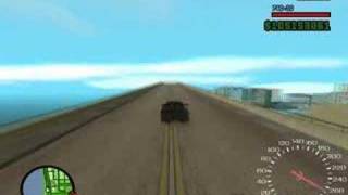 GTA San Andreas unlimited speed mod [upl. by Ralyt956]