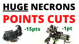 Necrons just got HUGE Points Buffs CTan Destroyers Monoliths and MORE [upl. by Streeto265]