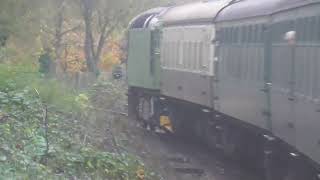 Spa Valley Railway on Saturday 2nd November 2024 [upl. by Orferd]