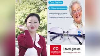 Smart Futuristic Technology Radiation Resistant Reading Glasses [upl. by Ayikan688]