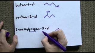 Alcohols  Naming  Properties [upl. by Tonie106]