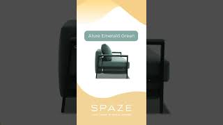 Alure Sofa Bed  Emerald Green  Spaze Furniture sofabed [upl. by Anaz]