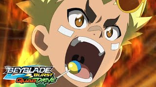 BEYBLADE BURST QUADDRIVE Episode 2 Graveyard of Beys Phantoms Gate [upl. by Anahsohs]