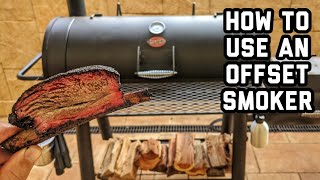 How to Use an Offset Smoker for Beginners [upl. by Pelson278]