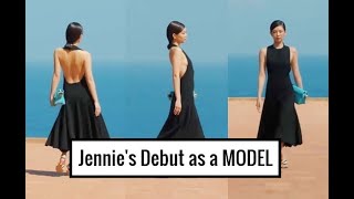 JENNIE KIM becomes an official runway MODEL [upl. by Tooley]