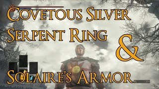 Dark Souls 3  Covetous Silver Serpent Ring Estus Flask amp Solaires Armor Location [upl. by Parfitt]