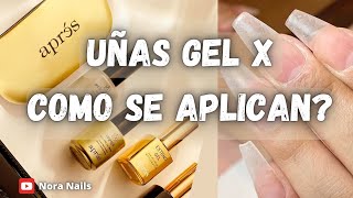 Uñas Gel X Como aplicarlas [upl. by Ettennal]