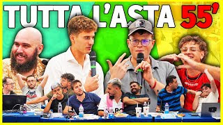 ✏️ FANTACALCIO DEGLI YOUTUBERS 202425 tutta l’ASTA in 55 MINUTI [upl. by Yticilef308]