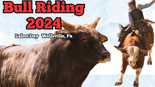 Bull Riding Labor Day 2024 [upl. by Aramad]