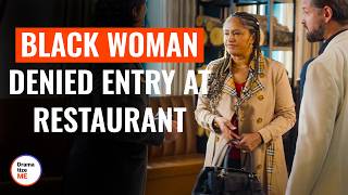 Black Woman Denied Entry At Restaurant  DramatizeMe [upl. by Yonah]