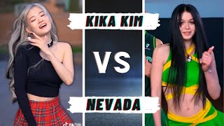 Kika Kim vs Nevada  Whos the Best TikTok Dancer 🏡❤️ [upl. by Archy917]