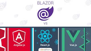 Blazor vs Angular React amp Vue [upl. by Bradway681]