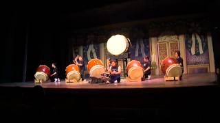 Taiko drumming in Tannersville NY [upl. by Doi]