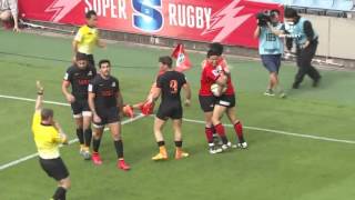 Super Rugby Round 9 Sunwolves v Jaguares [upl. by Rockwood]