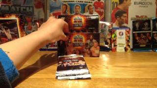 WWE Slam Attax Then Now Forever Booster Box Pack OpeningFINALE 7 [upl. by Ztnarf821]