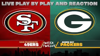 49ers vs Packers Live Play by Play amp Reaction [upl. by Reidar626]