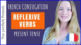 Reflexive verbs in French  How to conjugate them in present tense  French grammar [upl. by Prader]