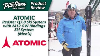 Atomic Redster Q78 Ski System with M 12 GW Bindings Mens  W2324 Product Review [upl. by Miof Mela]