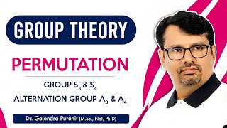 Group Theory  Symmetric Group S3 amp S4  Alternating Group A3 amp A4  Order Of Element [upl. by Eissed]