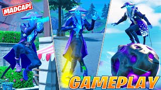 LEAKED Madcap SkinBoth Styles amp Pickaxe Item ShopGameplay Fortnite Season 8 [upl. by Marlie]