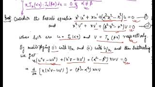 Orthogonal Properties of Bessel Function Orthogonal Properties of Bessel Equation [upl. by Eednus]