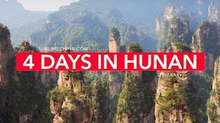 4 Days in Zhangjiajie and Fenghuang  Experience Avatar  Zhangjiajie Itinerary amp Tour Suggestion [upl. by Omora712]