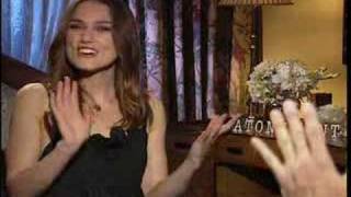 Keira Knightley interview for Atonement [upl. by Roseanne]