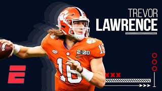 Trevor Lawrence is the best NFL draft prospect in a generation  Top Prospects [upl. by Ailen]