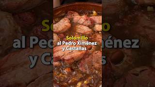 Solomillo de cerdo en salsa Pedro Ximénez y Castañas 🌰 PreparatusIngredientes [upl. by Hasseman180]