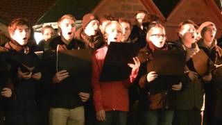 20141120 Düsseldorfer Weihnachtsmarkt Chor [upl. by Isewk]