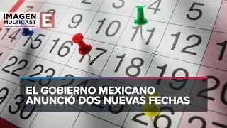 Así es el calendario de días festivos oficiales en México 2024 [upl. by Adan]