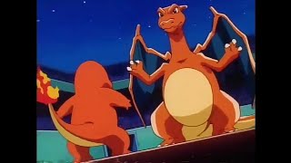 Ashs Charizard vs Richis Charmander  Pokemon [upl. by Amron902]