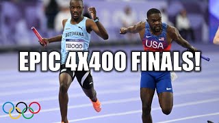 NO FREAKING WAY  Letsile Tebogo amp Rai Benjamin Throw Down Historic Splits In Epic 4x400 Relay [upl. by Attenahs630]