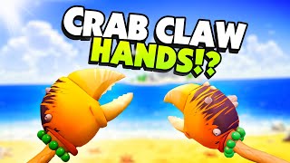 Using CRAB HANDS To Escape An ISLAND In VR  Another Fishermans Tale [upl. by Riesman]