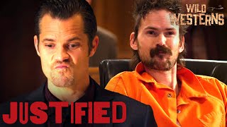 Justified  Raylans Low Effort Courtroom Speech ft Timothy Olyphant  Wild Westerns [upl. by Ydieh993]