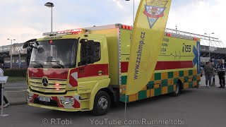 Prague EMS Mass Casualty Ambulance  Walk Around amp Ligh Setup  Mercedes Atego Fénix CZ 1062023 [upl. by Eramal]