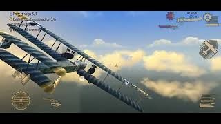 warplanes WW1 sky aces zeppelin staaken R4 gameplay [upl. by Eet]