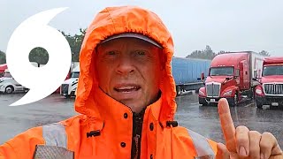 Truck Driver Caught in Hurricane Debby  Life of a Truck Driver [upl. by Asyl]