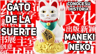 LA HISTORIA DEL GATO DE LA SUERTE MANEKI NEKO  SiamCatChannel [upl. by Nimsaj]