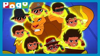 Little Singham in Multiverse 🦁 Multiverse Ka Muqabla  multiverse  Panja Attack  PogoChannel [upl. by Kcajyllib]