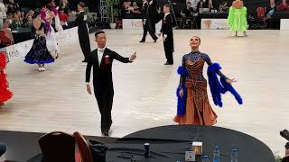 WDSF GrandSlam Belgrade Standard 2024  Semifinal Tango [upl. by Nyliret683]