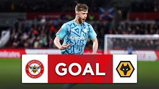 GOAL  Tommy Doyle 🚀  Brentford 11 Wolves  Third Round  Emirates FA Cup 202324 [upl. by Haneen]